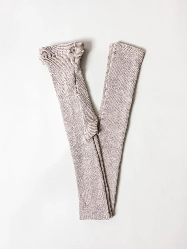 Knitwin Ribbed Silk Leggings