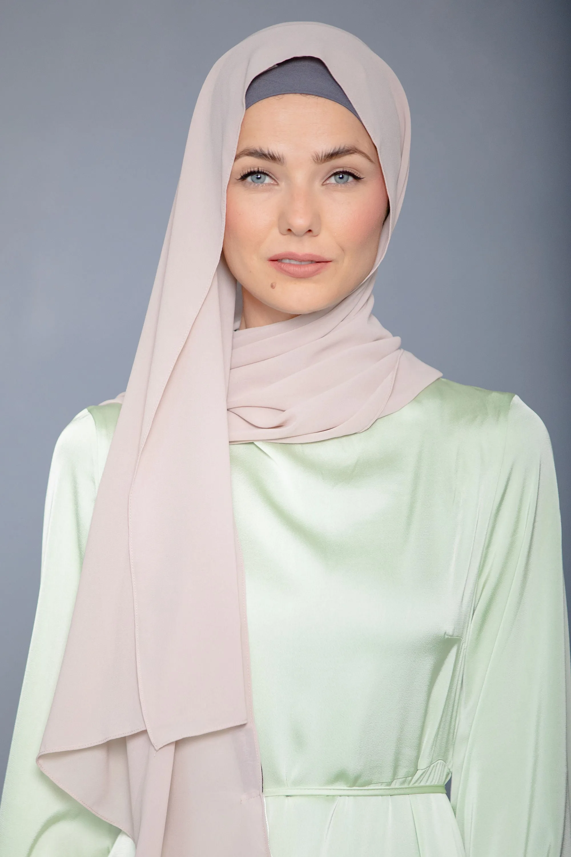 Latte Chiffon Hijab