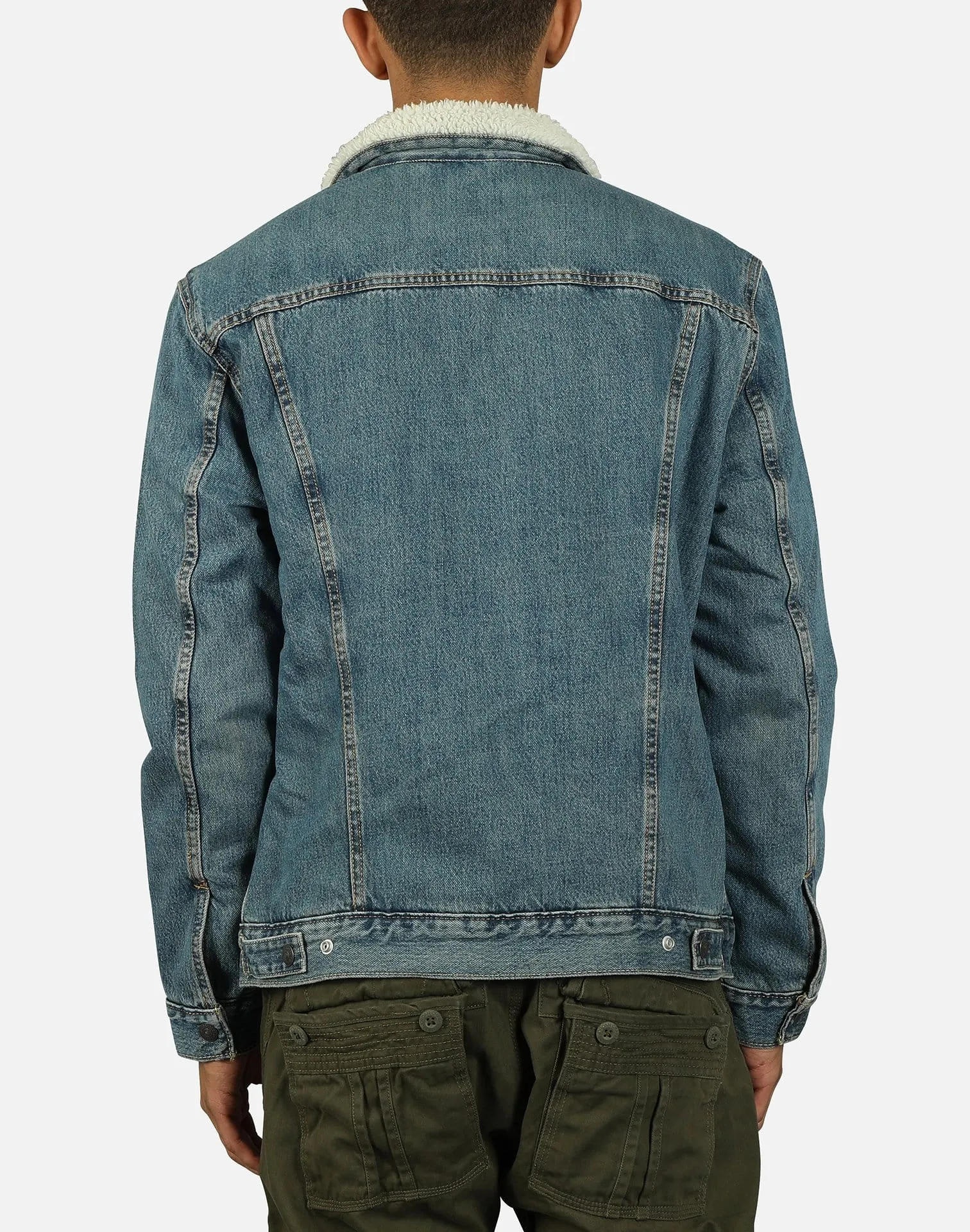 Levi SHERPA TRUCKER DENIM JACKET