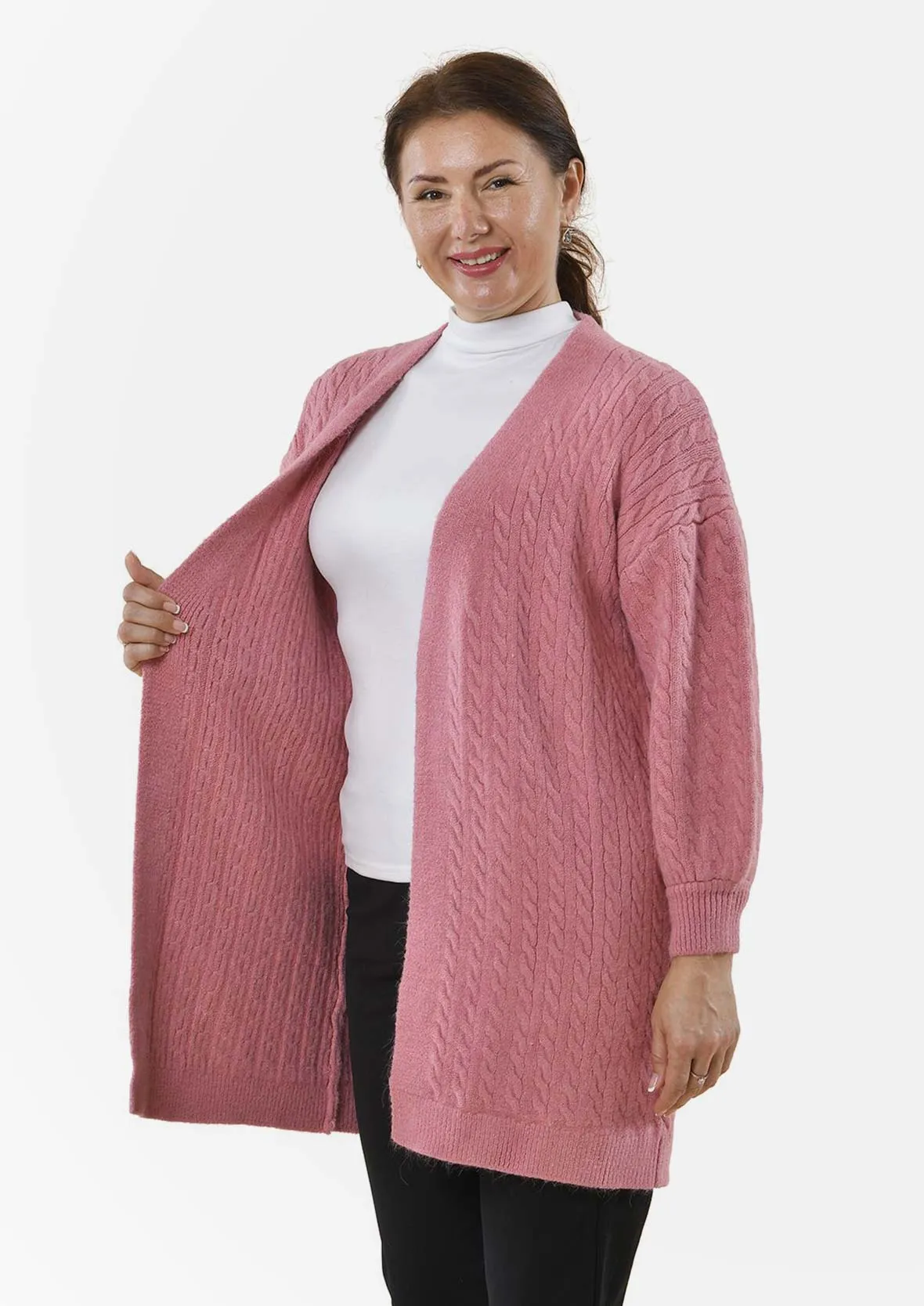 Long Sleeves Knit Cardigan