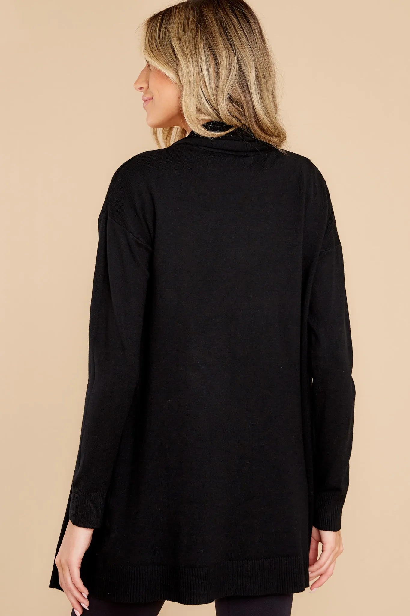 Lovely Weather Black Cardigan