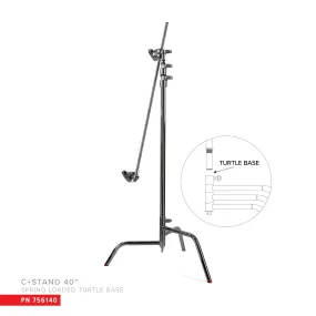 Matthews Hollywood 40" C Stand w/ Detachable Turtle Base, Grip Head and 40" Arm - 10.5' (3.2m)