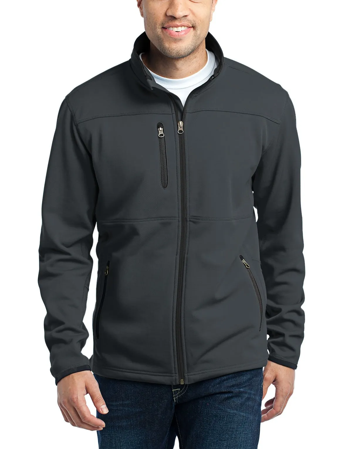 Men's Full-Zip Pique Fleece Jacket