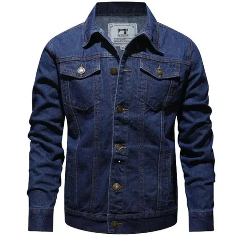 Mens Streetstyle Denim Jacket