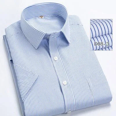 Men's summer new short-sleeved business shirt