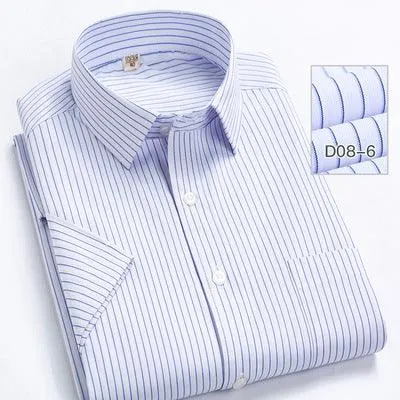 Men's summer new short-sleeved business shirt