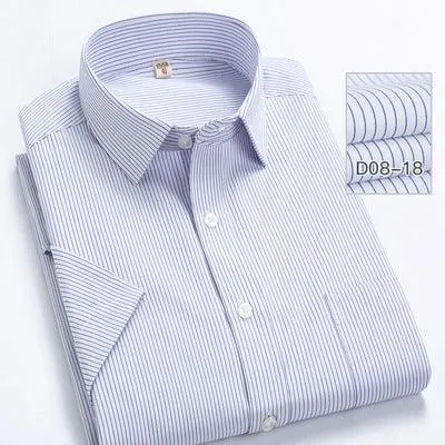 Men's summer new short-sleeved business shirt