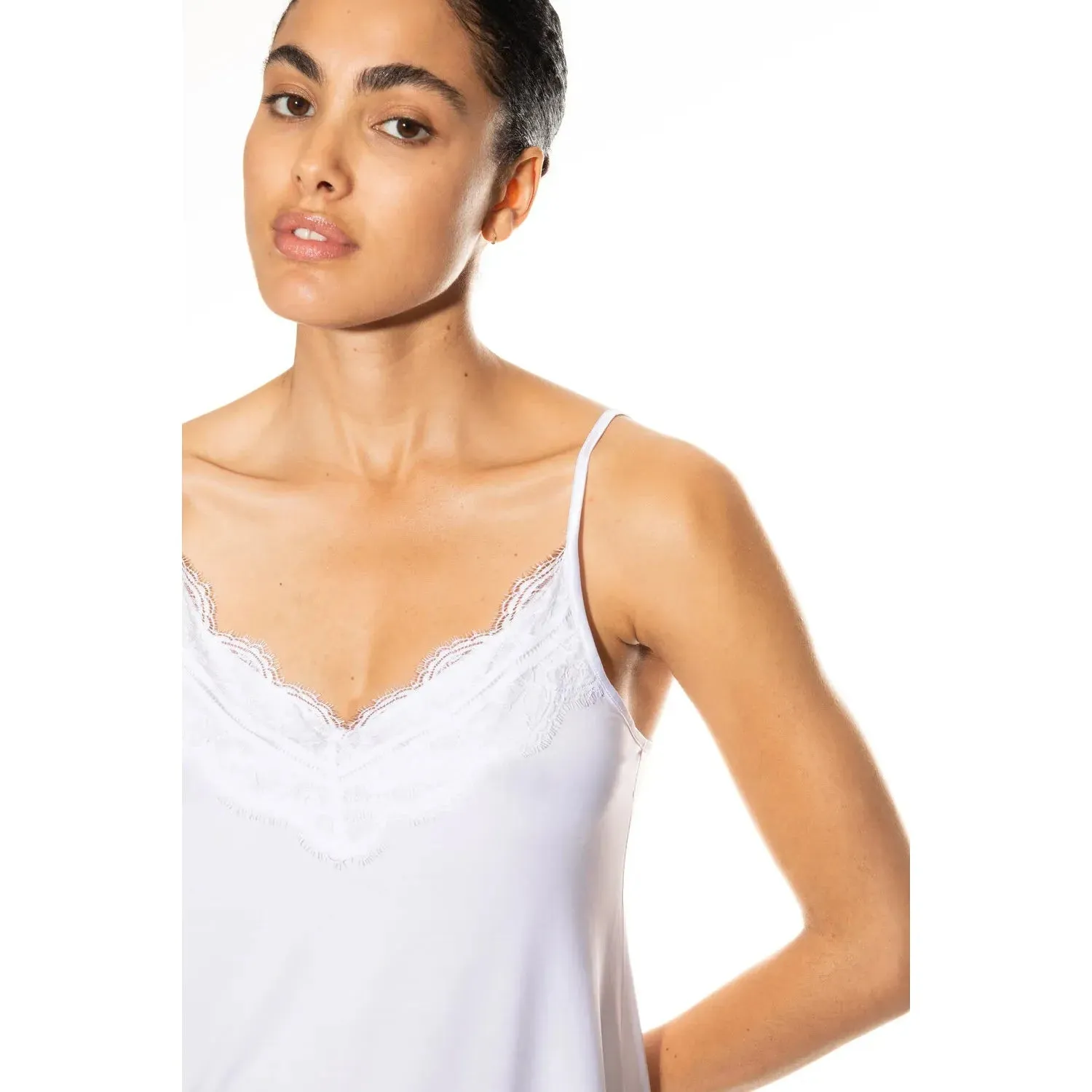 Mey Serie Grace Camisole - Black / White