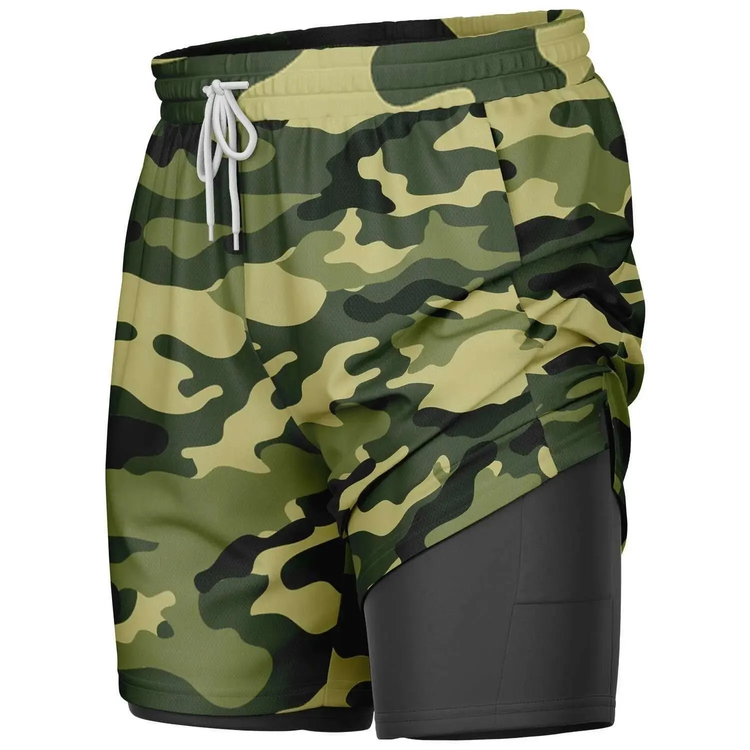 Misha Army sports Short Hidden pocket