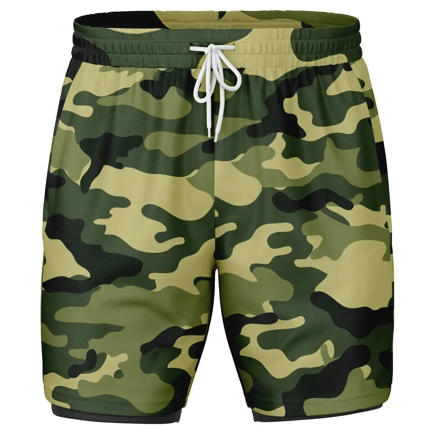 Misha Army sports Short Hidden pocket