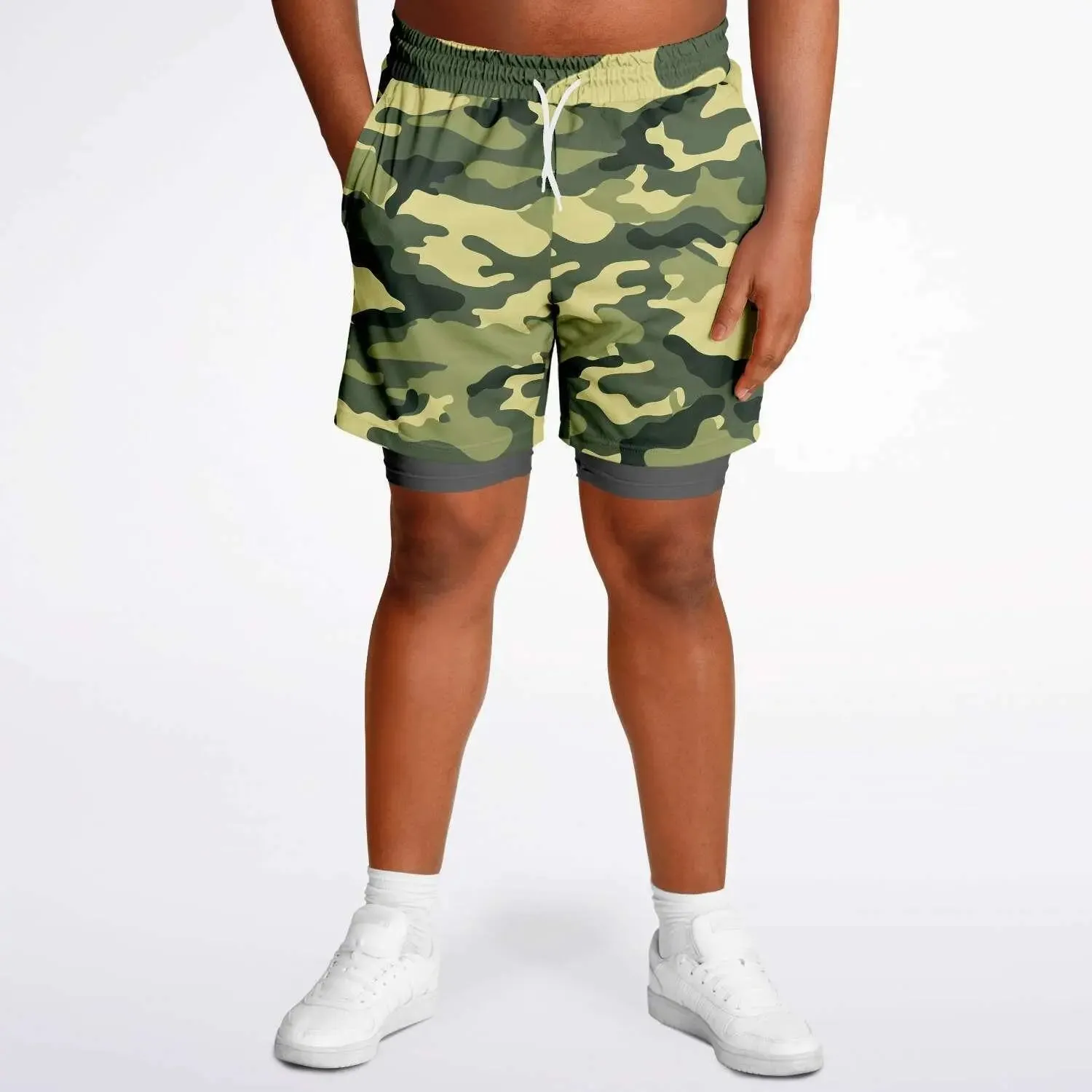 Misha Army sports Short Hidden pocket