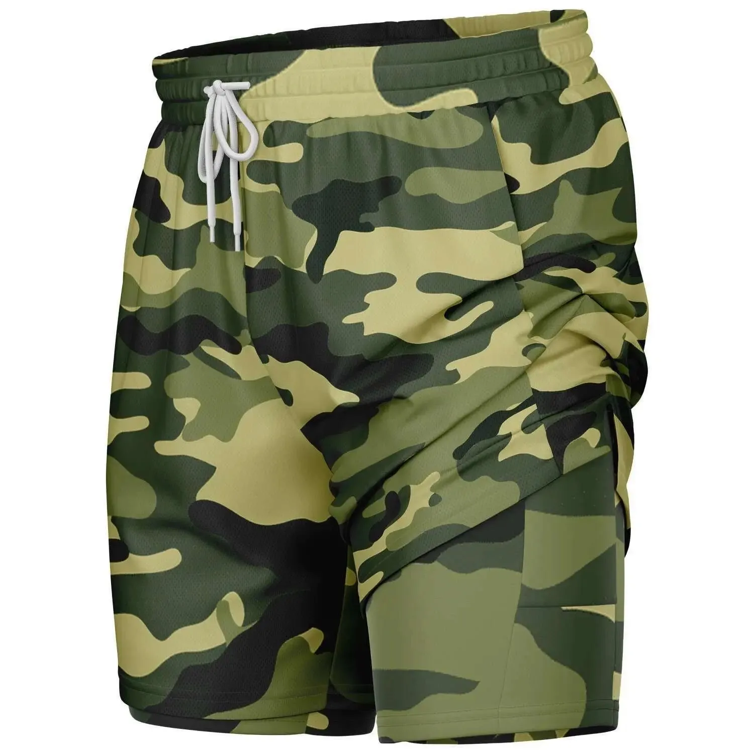 Misha Army sports Short