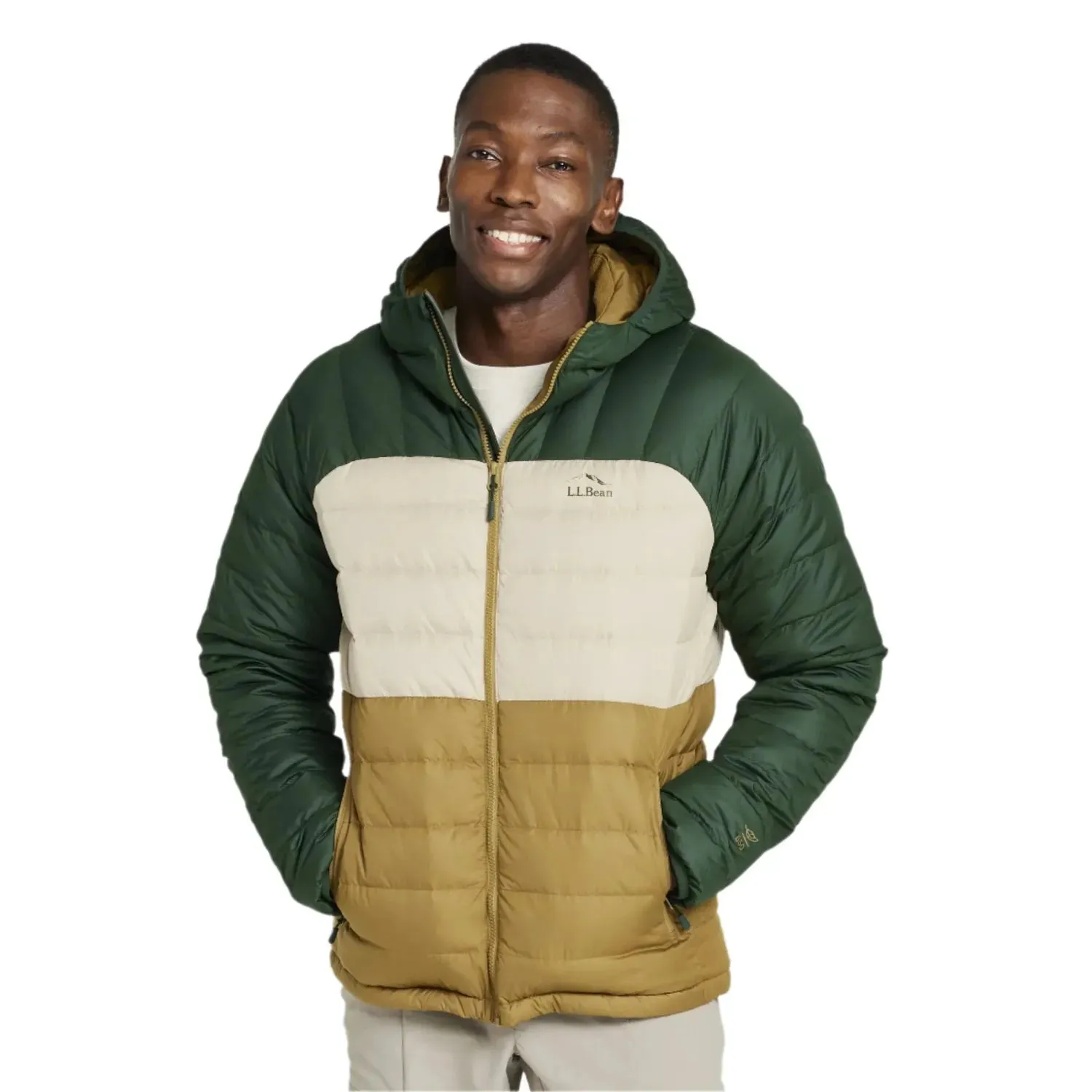 M's Bean's Down Hooded Jacket