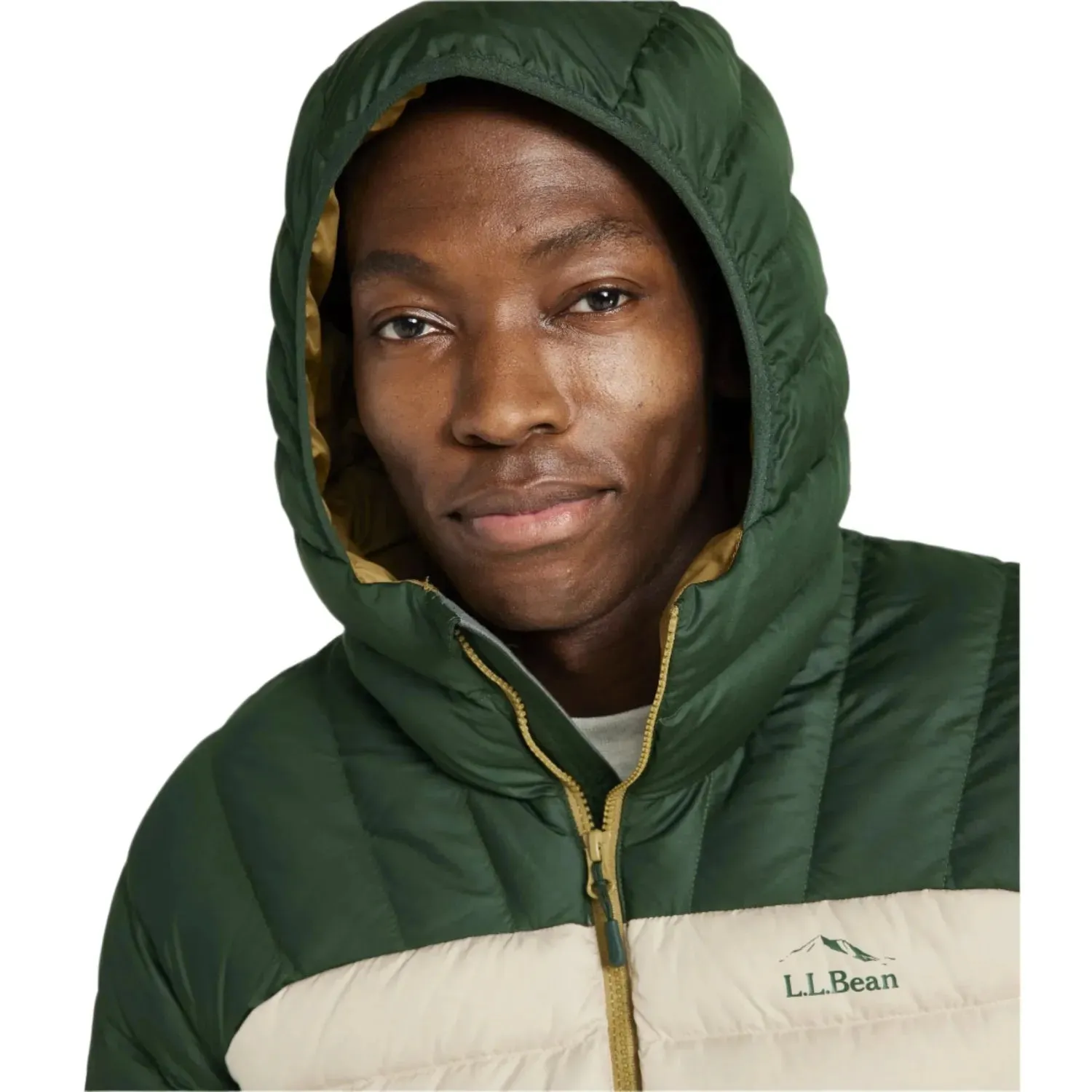 M's Bean's Down Hooded Jacket