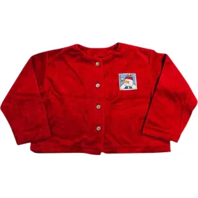 Mulberribush Toddler Girls Long Sleeve Velour Cardigan Shirt Top, 8033