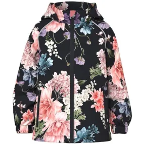 Name it Black Alfa08 Softshell Jacket Flower