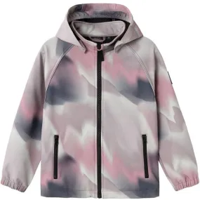 Name it Deauville Mauve Alfa08 Softshell Jacket Watercolor