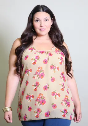 Natasha Chiffon Tank