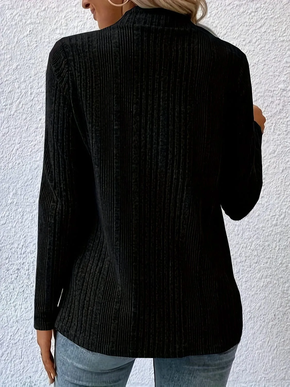 Open Front Long Sleeve Cardigan Sweater Jacket