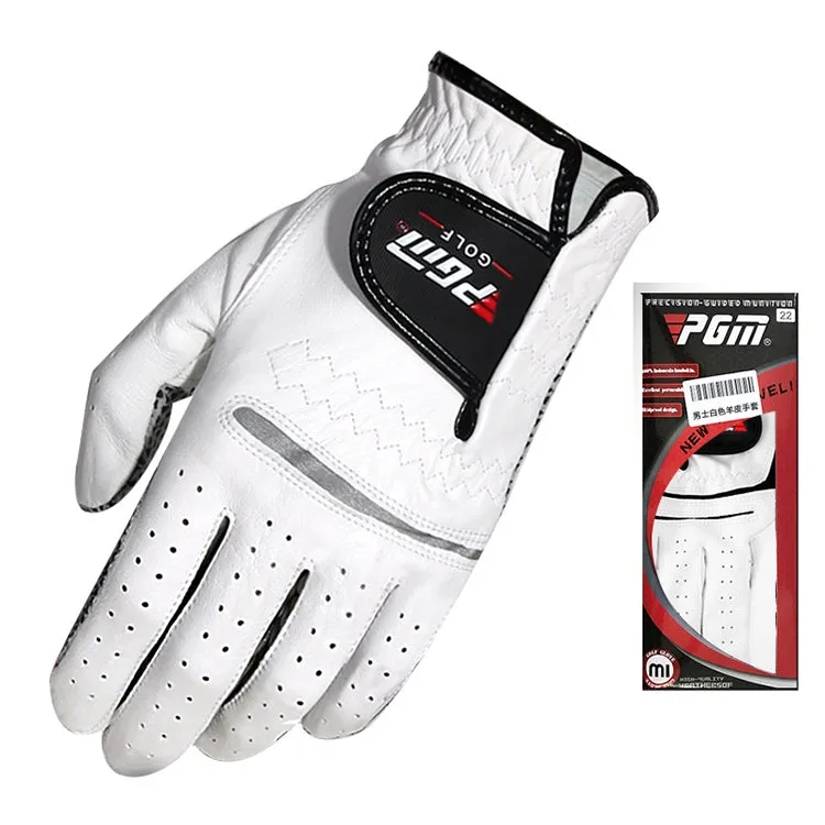 PGM Golf Sheepskin Anti-Slip Single Gloves for Men(Size: 25-Right Hand)