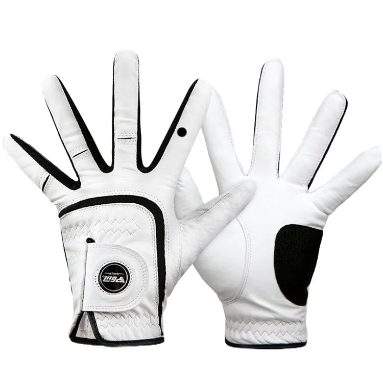 PGM Golf Sheepskin Breathable Non-slip Single Gloves for Men