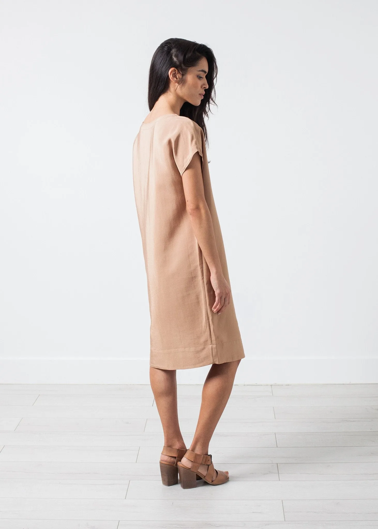 Philomene Dress in Camel