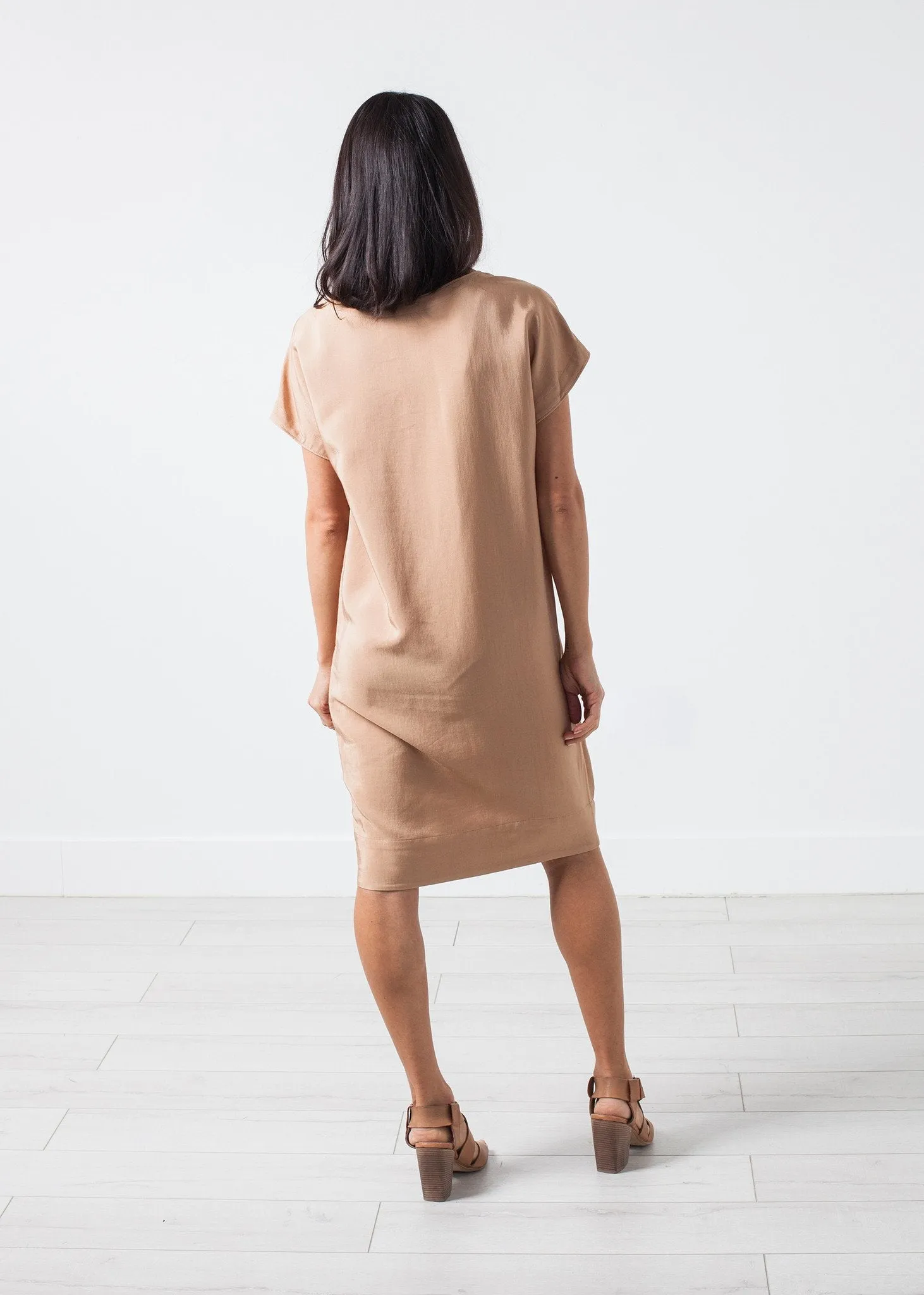 Philomene Dress in Camel