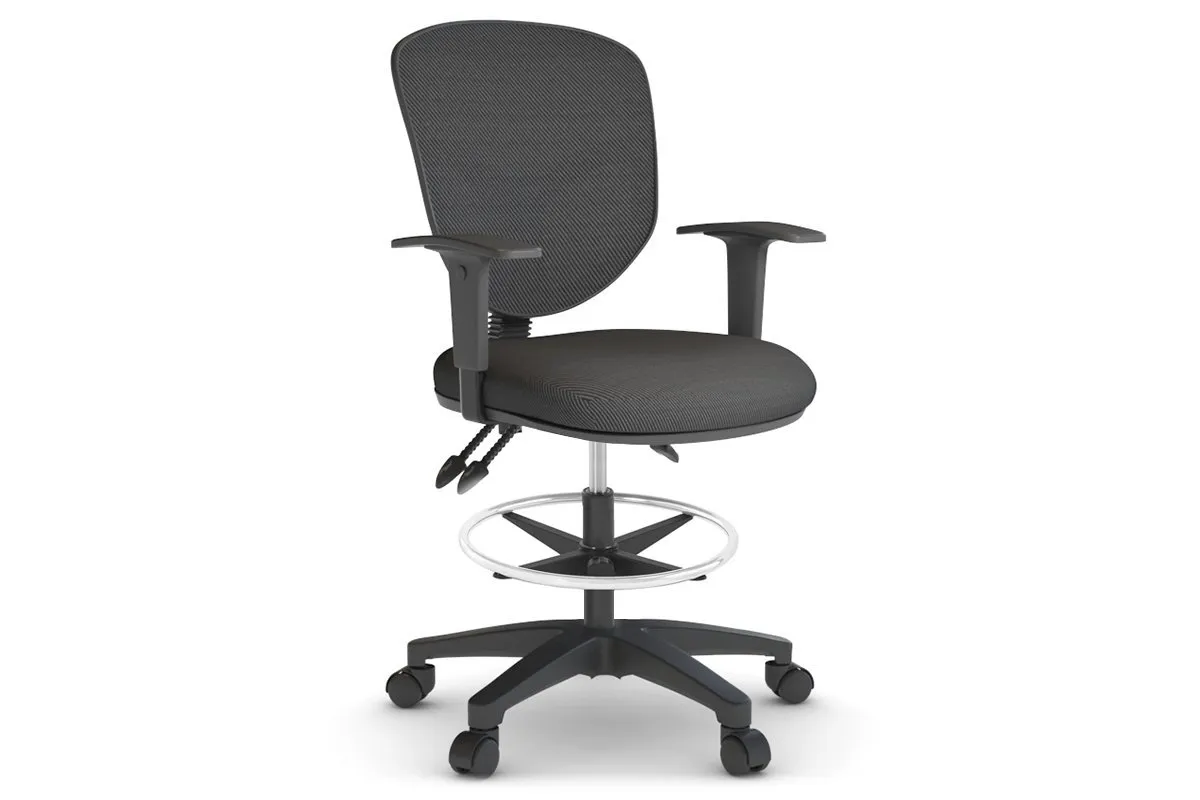 Plover Ergonomic Fabric Drafting Chair