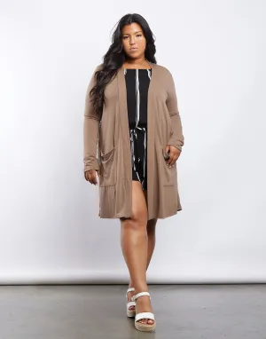 Plus Size Monica Knit Cardigan