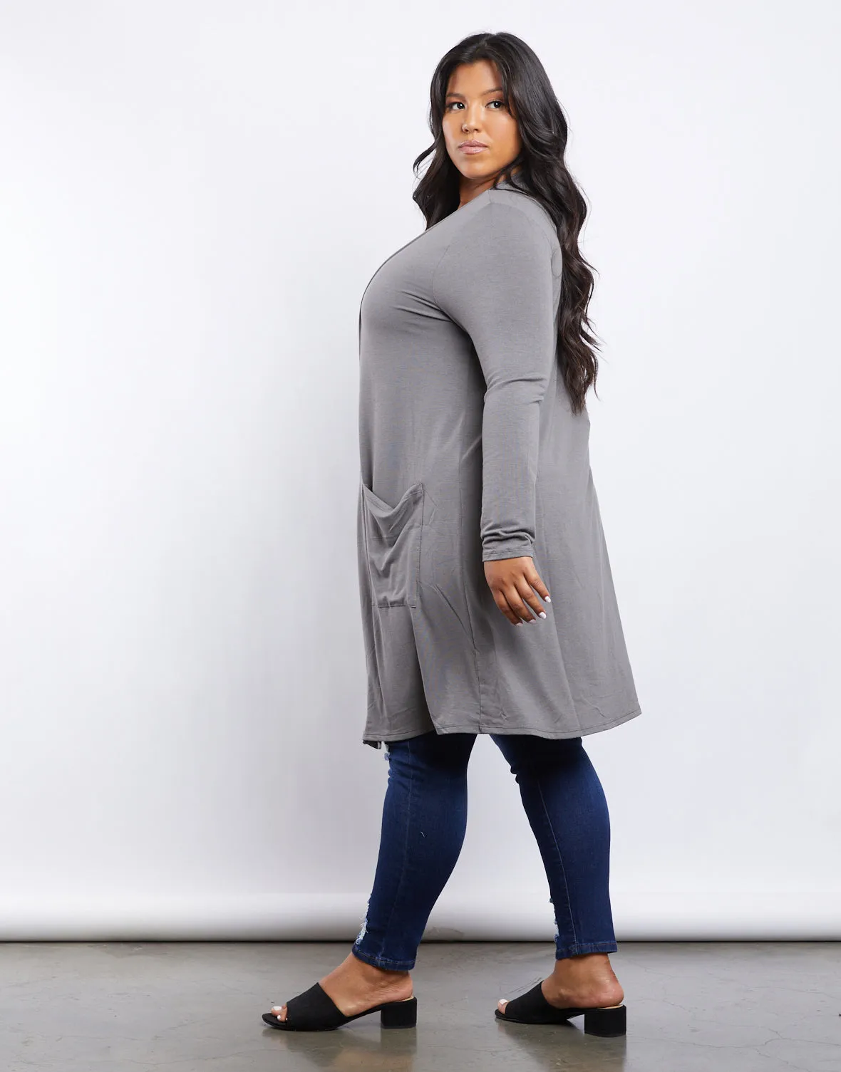 Plus Size Monica Knit Cardigan