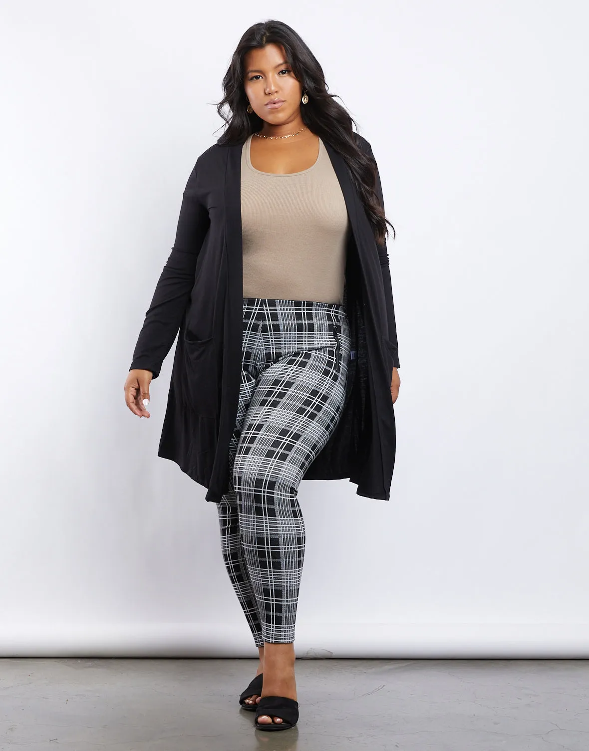 Plus Size Monica Knit Cardigan