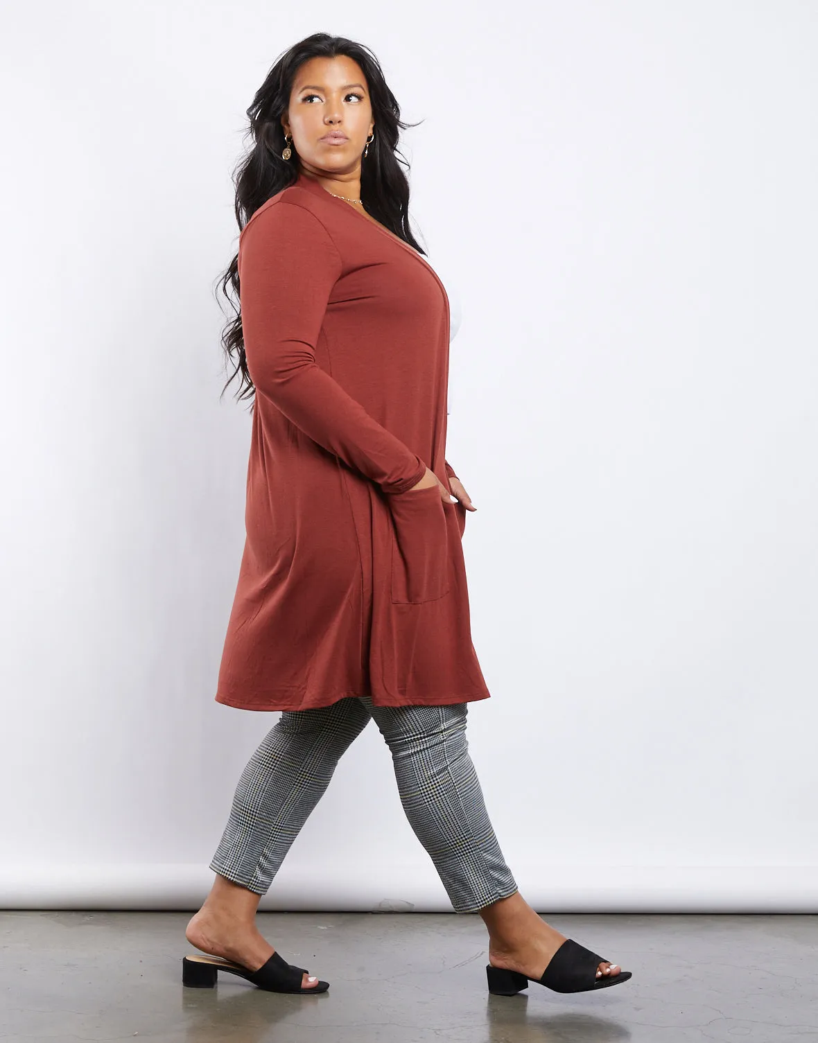 Plus Size Monica Knit Cardigan