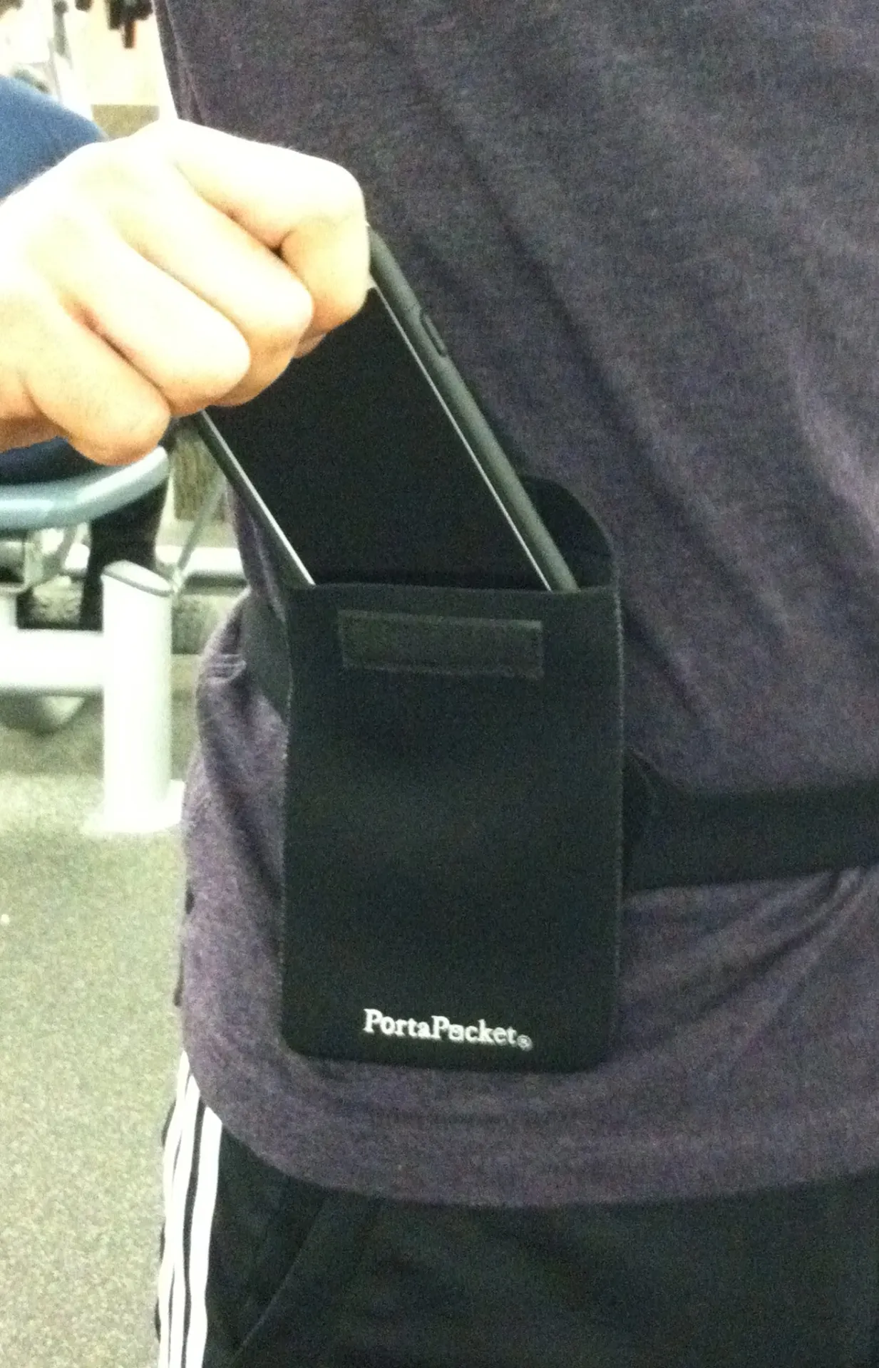 PortaPocket Waist Belt & Pocket Kit - Hands-Free Way to Wear Your Passport or Cell