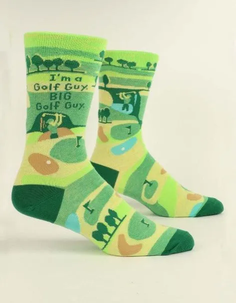 "Blue Q" Men's Socks - I'm A Golf Guy. Big Golf Guy