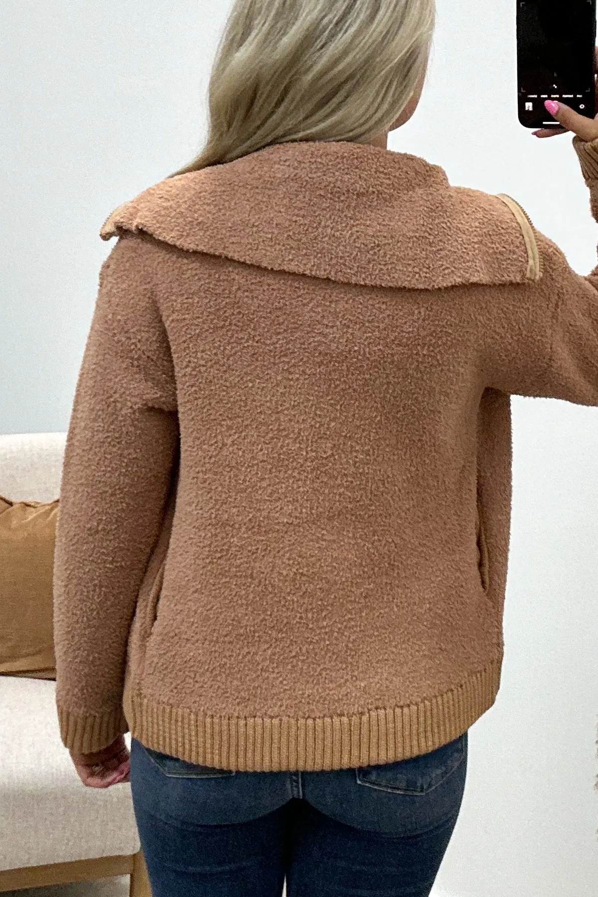 "Sherpa And Me" Jacket (Camel)