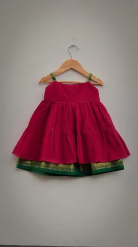 Rachana Pink Kanchipuram Dress