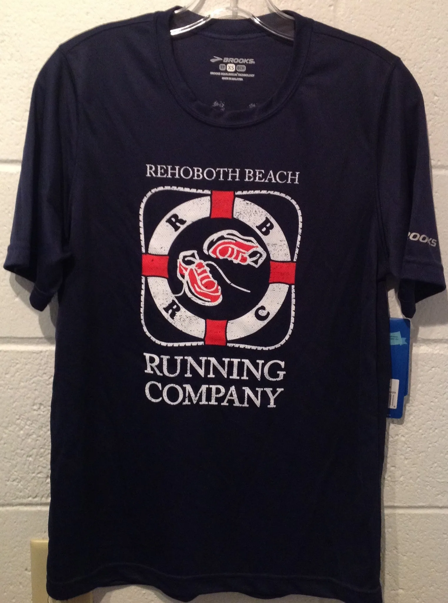 RBRC Short Sleeve Men's I Run This Town Blue