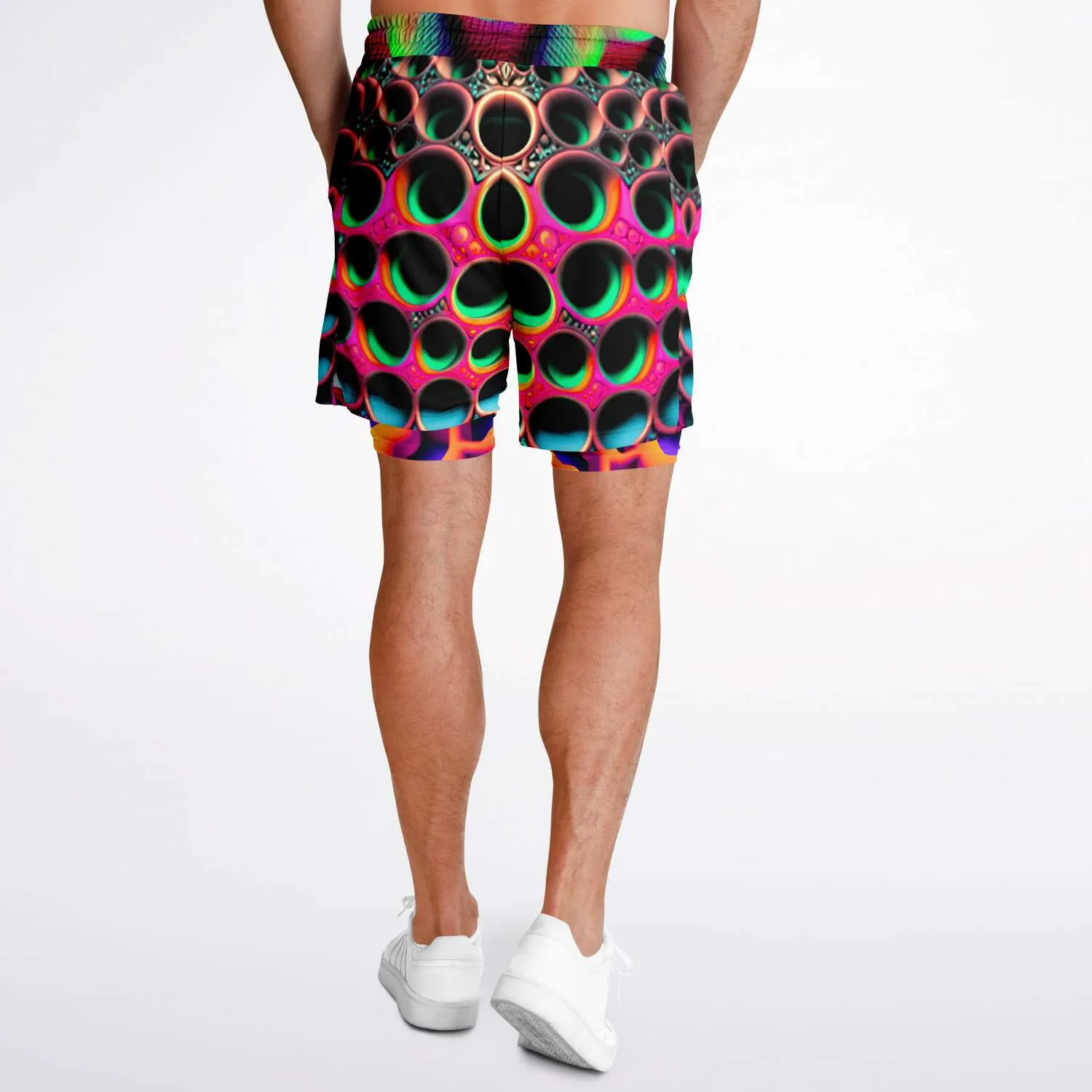 REPTILE Men's 2-in-1 Shorts | ACIDMATH GUY