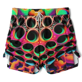 REPTILE Men's 2-in-1 Shorts | ACIDMATH GUY