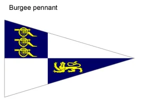 REYC pennant burgee (Royal Engineers Yacht Club)