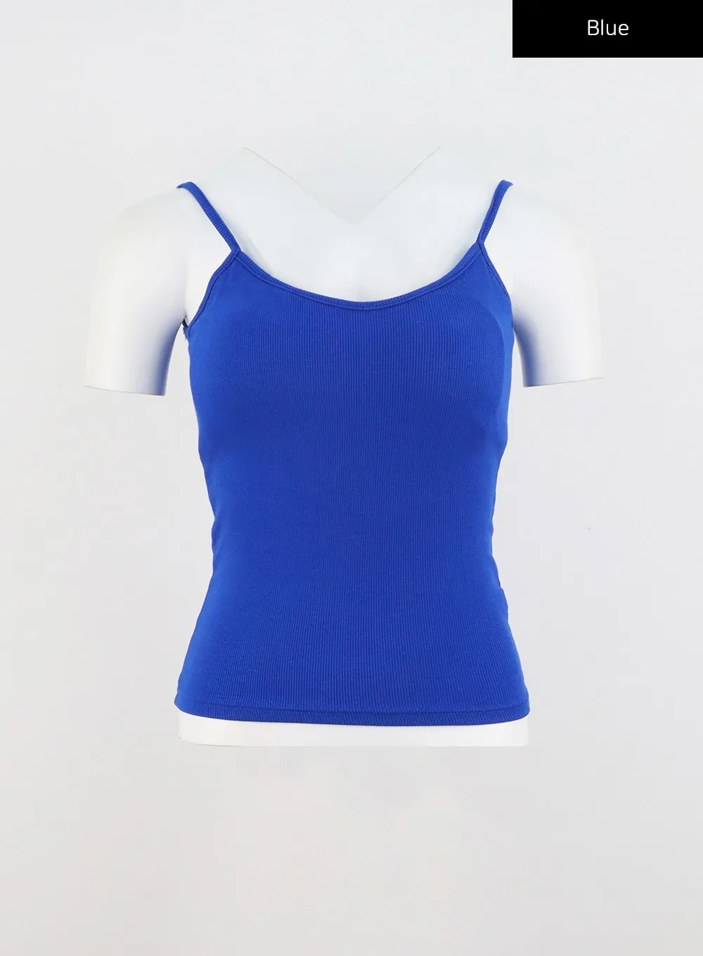 Scoop Neck Ribbed Top CL313