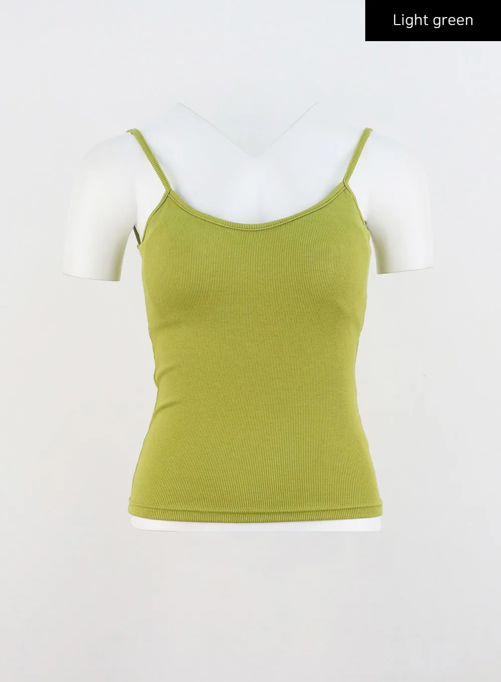 Scoop Neck Ribbed Top CL313