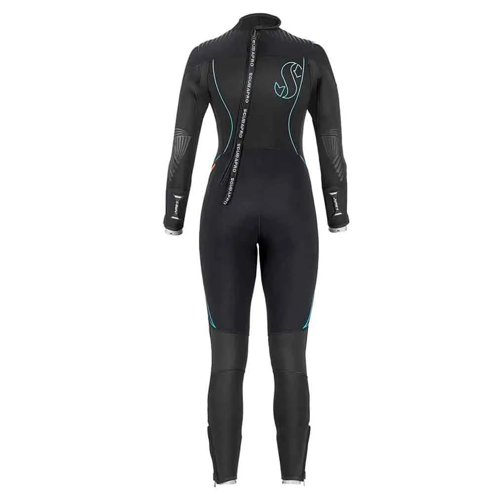 Scubapro Definition Steamer Women's Wetsuit 5mm  Black/Turquoise