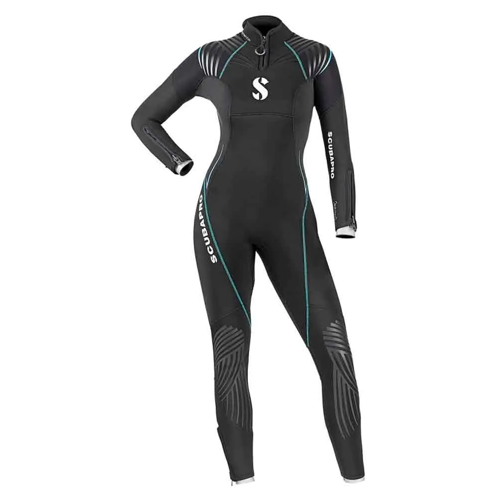 Scubapro Definition Steamer Women's Wetsuit 5mm  Black/Turquoise