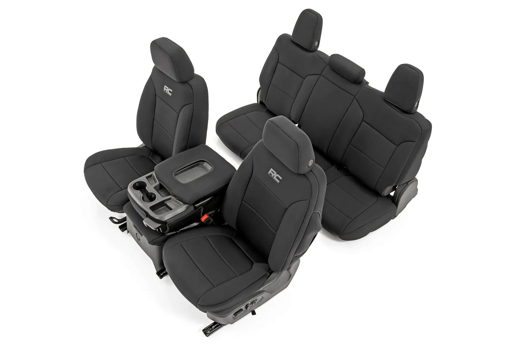 Seat Covers | FR 40/40/20 & RR Arm Rest | Chevrolet Silverado/GMC Sierra 1500 | 2019-2022