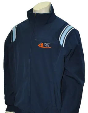 Smitty Thermal Fleece Navy/Powder Blue Umpire Jacket (IHSA)