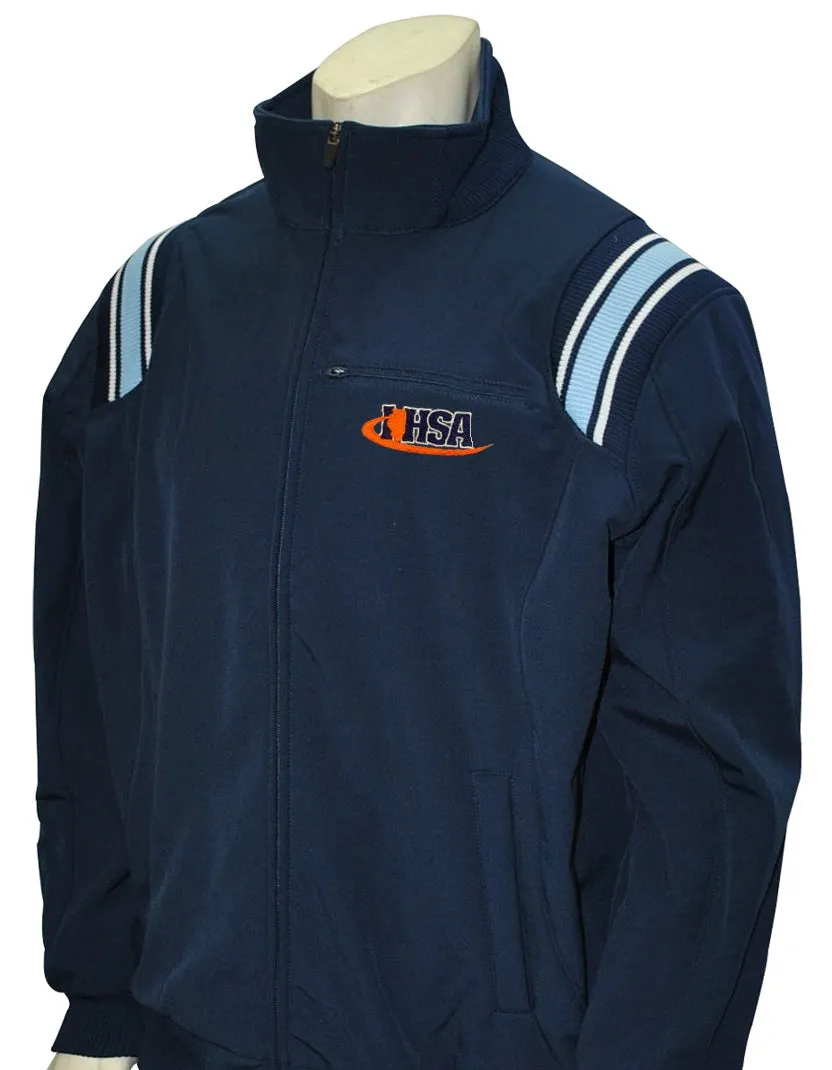 Smitty Thermal Fleece Navy/Powder Blue Umpire Jacket (IHSA)