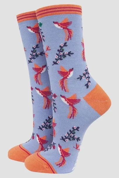 Sock Talk Women's Hummingbird Socks