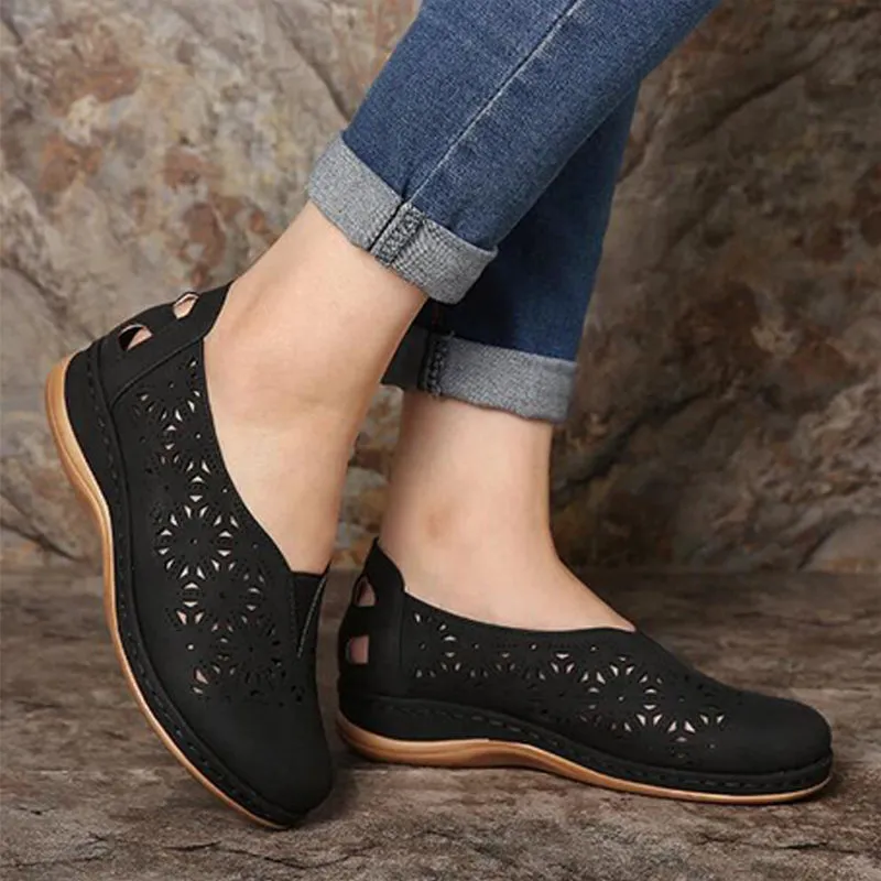 Sohiwoo Women's platform non-slip shoes