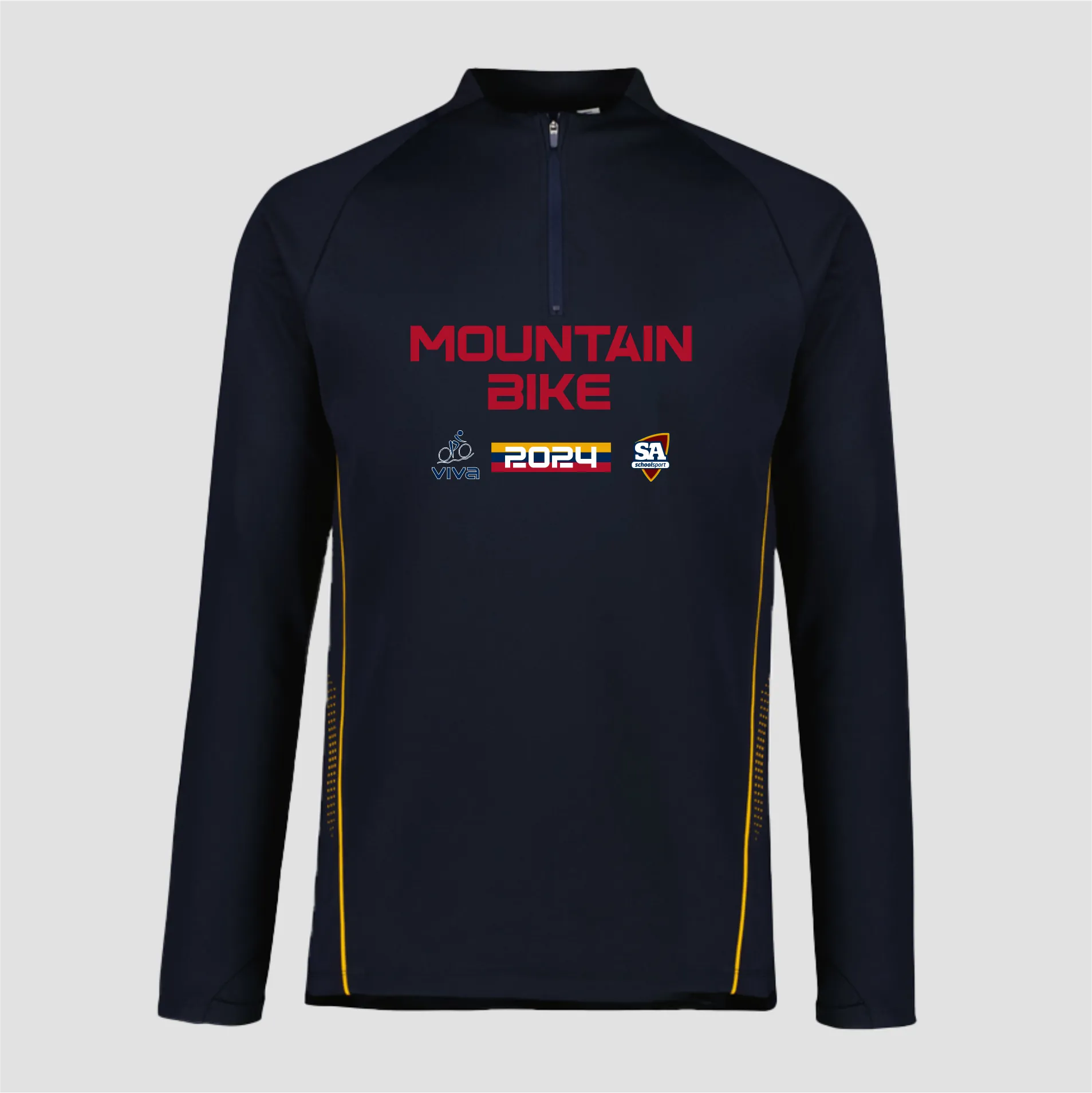 SSSA MOUNTAIN BIKE EVENT QTR ZIP JACKET